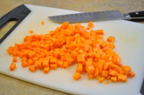 Diced carrot
