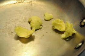 Melting the butter