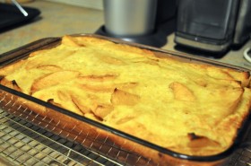 Cooling clafouti