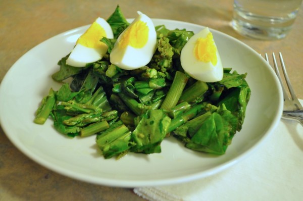 Asparagus and Scallion Salad
