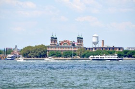 View of Ellis Island