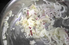Sautee the Shallots or Onions